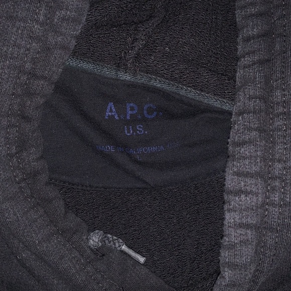 APC L.A black and blue hoodie! - Picture 4 of 5